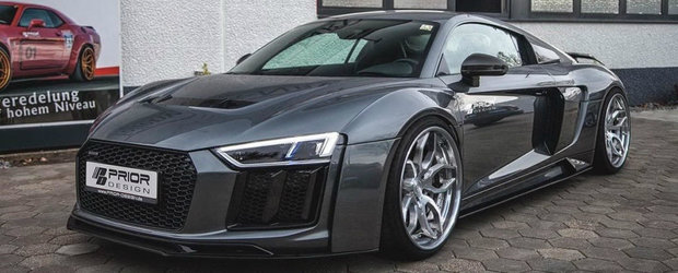 Cand nu-ti este de ajuns un Audi R8 stock, apelezi la tuneri. Asta ofera cei de la Prior Design