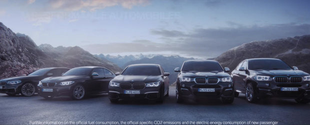 Cand te lauzi, dar ai si cu ce. BMW isi prezinta gama M Performance in stilul caracteristic.