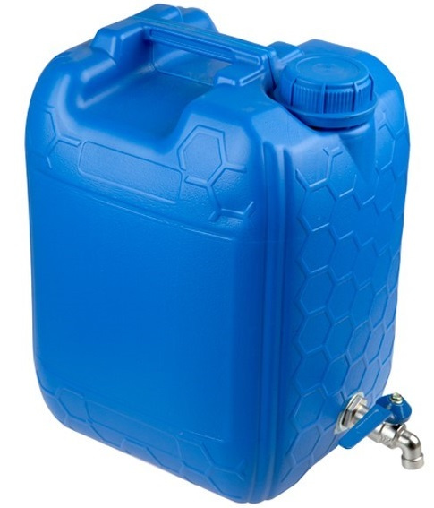 Canistra Apă 10L Albastru Cu Robinet Metalic Carmotion 86562