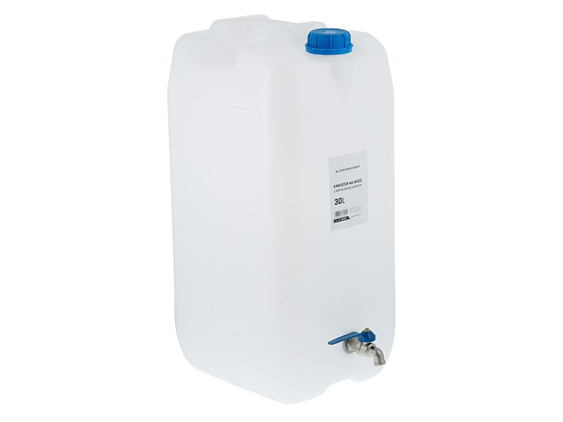 Canistra Apă 30L Cu Robinet Metalic, Albastru Carmotion 86564