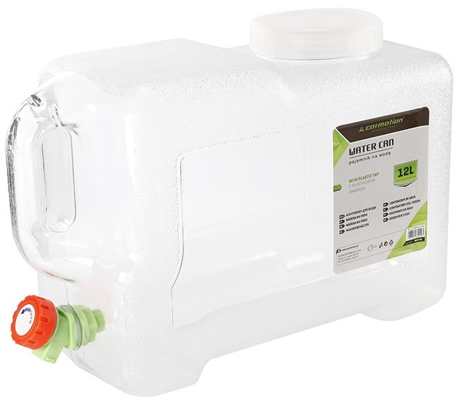 Canistra Apa 12L Cu Robinet Din Plastic Transparent Carmotion 86940