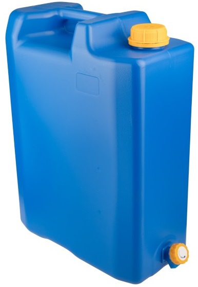 Canistra Apa 20L Albastru Cu Robinet Plastic In Partea De Jos Carmotion 86943