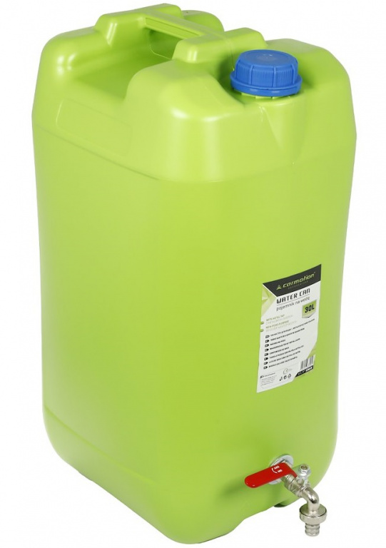Canistra Apa Cu Robinet Metalic Lung Verde 30L Carmotion 63816