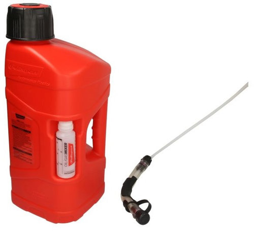 Canistra Combustibil 10L + Recipient Preparare Ulei Moto Polisport 125ML 8464600001 POL