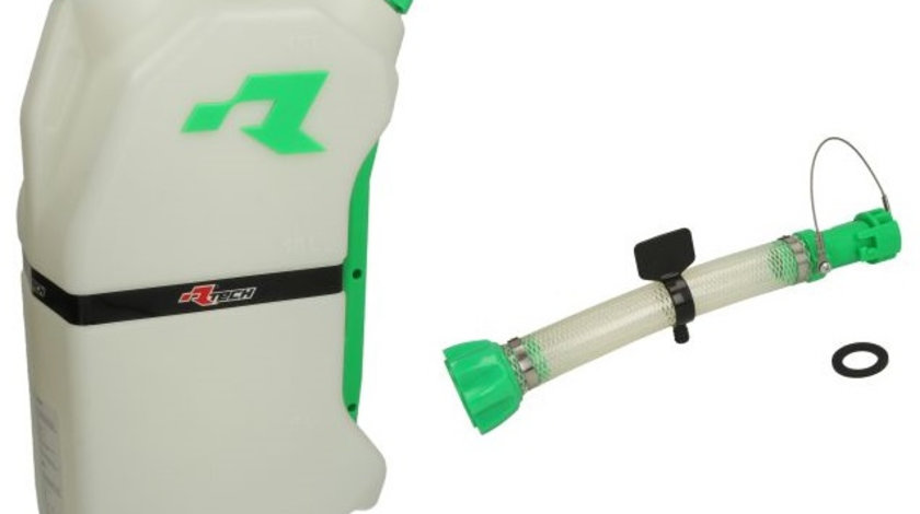 Canistra Combustibil Zap Technix 15L Alb / Verde ZAP-GASCAVE0017