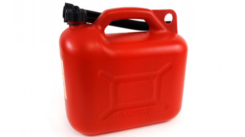 Canistra din plastic pentru combustibil rosie 10L AVX-AMJ1068