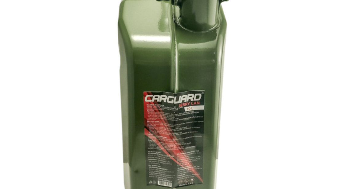 Canistra metalica pentru combustibili 10 l Carguard CCM002