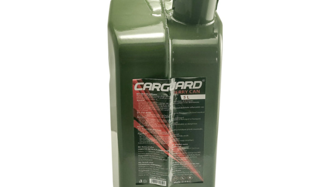 Canistra metalica pentru combustibili 5 l Carguard CCM001