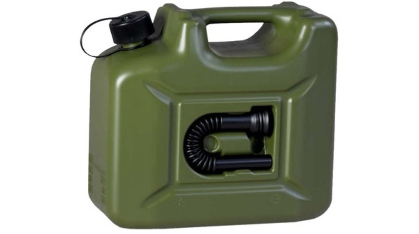 CANISTRA PENTRU PRODUSE PETROLIERE GAMA PROFI. 10 LITRI REXXON 801075 <br>