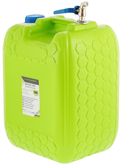 Canistra Plastic Carmotion Cu Robinet Metal Lung Verde 20L 63808