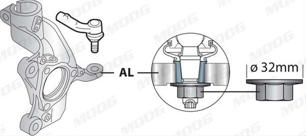 Cap De Bara Moog Skoda VO-ES-10704
