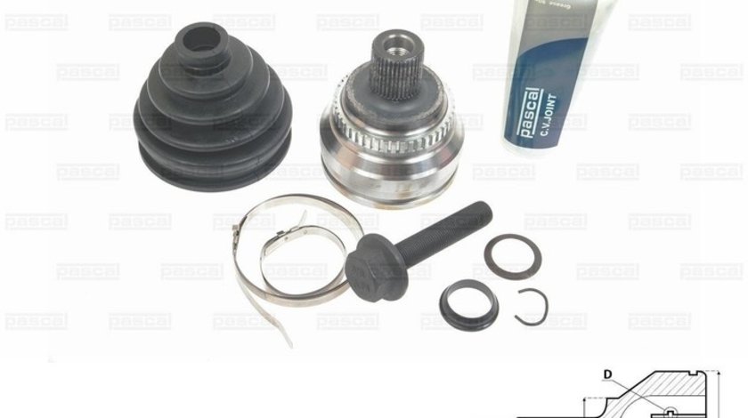 Cap planetara AUDI 100 (4A2, C4) PASCAL G1A019PC