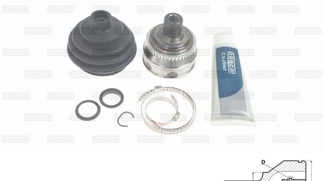 cap planetara AUDI 80 (89, 89Q, 8A, B3) PASCAL G1A005PC