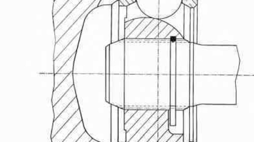 Cap planetara AUDI 80 Avant (8C, B4) SPIDAN 22581