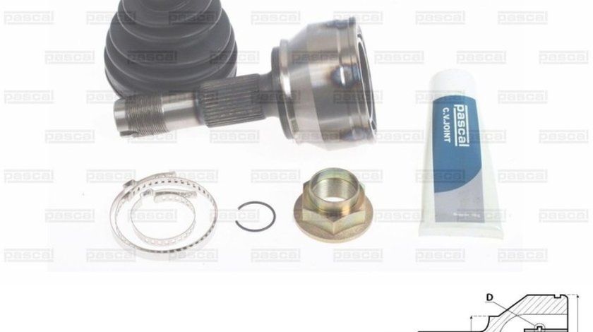 Cap planetara FIAT DUCATO Bus (250_, 290_) PASCAL G1F056PC
