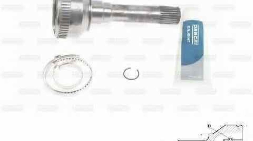 Cap planetara LAND ROVER DISCOVERY I LJ LG PASCAL G1K024PC
