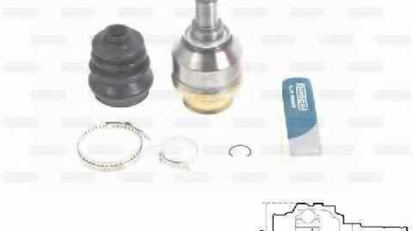 Cap planetara MERCEDES-BENZ VANEO 414 Producator PASCAL G7M004PC