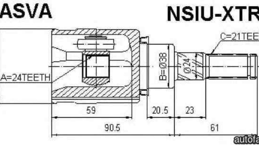 Cap planetara NISSAN QASHQAI / QASHQAI +2 (J10, JJ10) NISSAN 39711-2U600