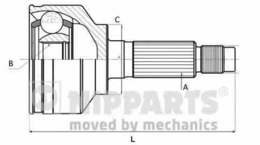 Cap planetara NISSAN TERRANO II R20 NIPPARTS J2821033