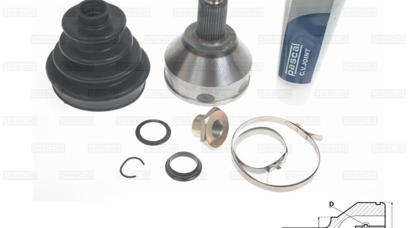 Cap planetara SKODA RAPID Spaceback (NH1) PASCAL G1S005PC