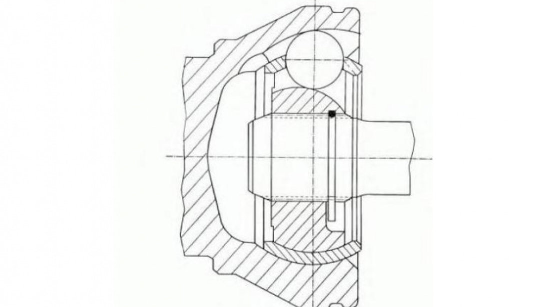 Cap planetara spre roata / spre diferential cutie Opel VECTRA B combi (31_) 1996-2003 161008