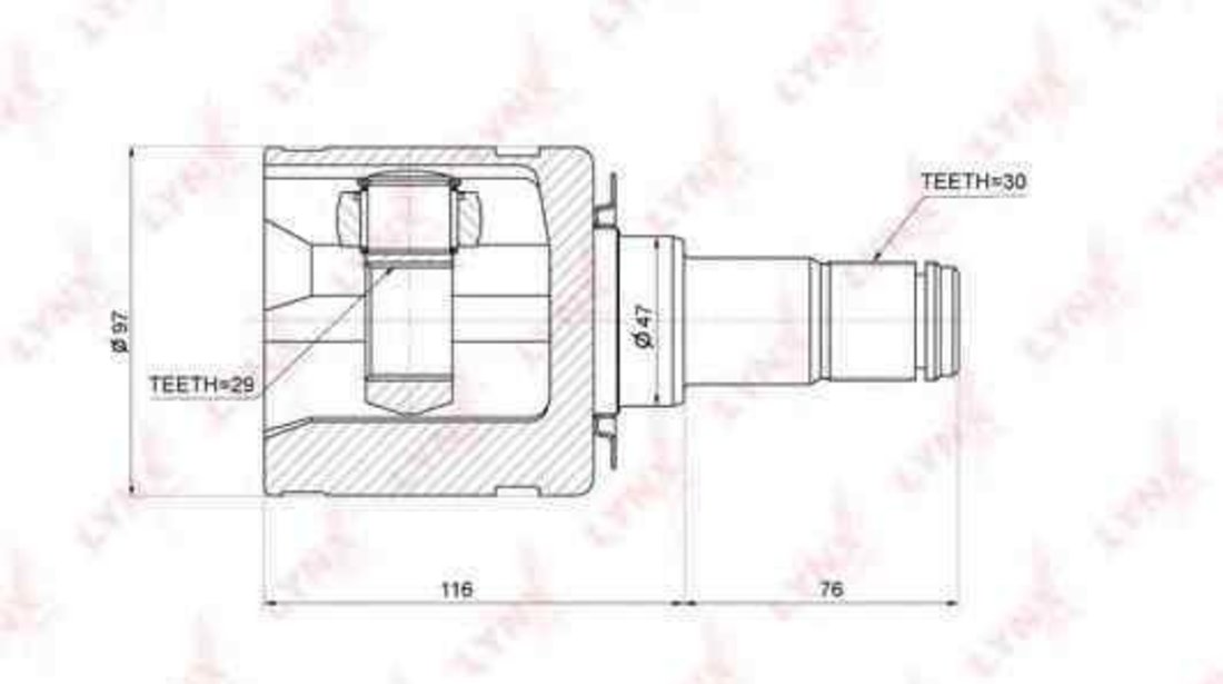 Cap planetara TOYOTA HILUX III pick-up (TGN1_, GGN2_, GGN1_, KUN2_, KUN1_) TOYOTA 43040-0K010