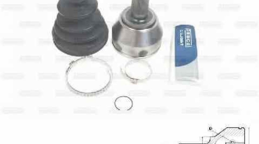 Cap planetara VOLVO S40 II MS PASCAL G1V022PC