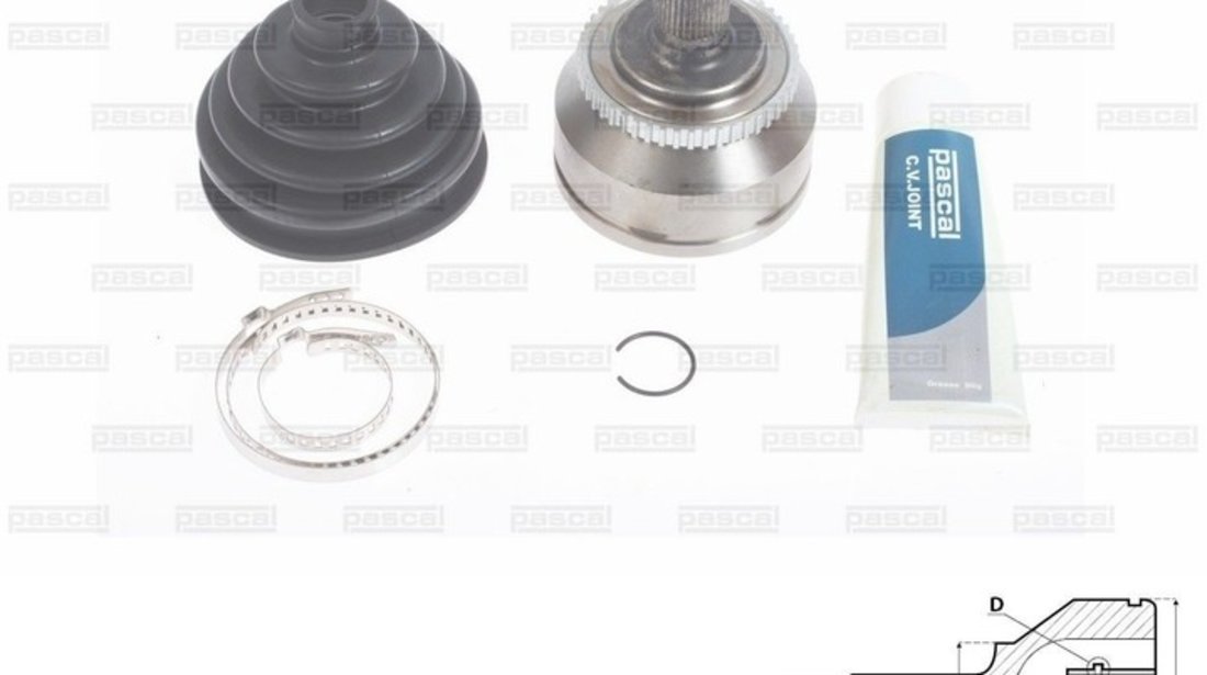 cap planetara VOLVO V70 II (285) PASCAL G1V019PC