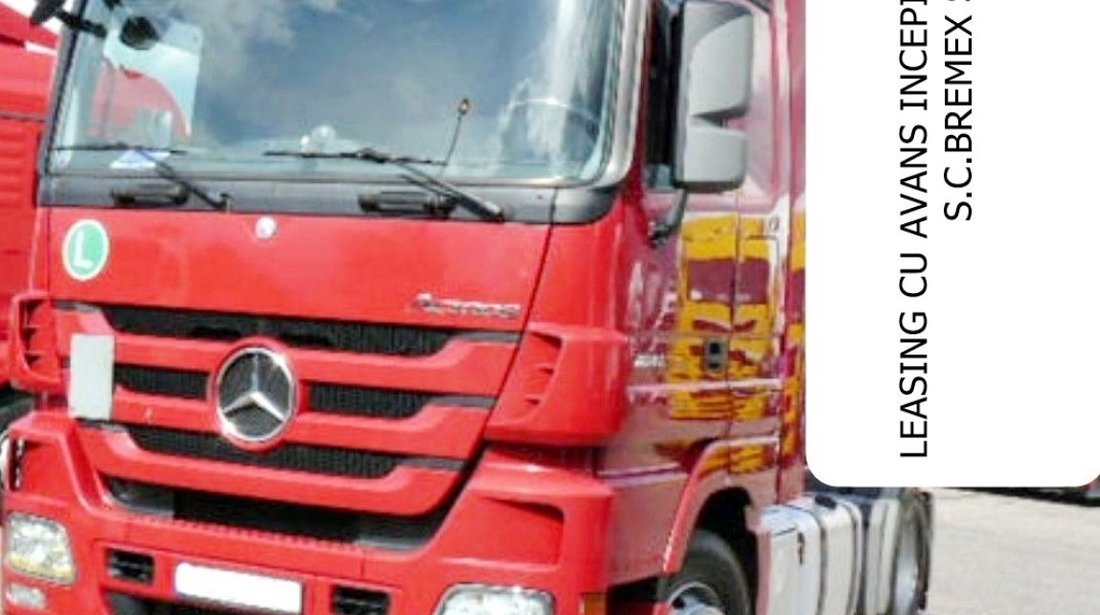 CAP TRACTOR MERCEDES ACTROS 1844 EURO 5 EEV MEGA SPACE+LEASING AVANS DE LA 10%