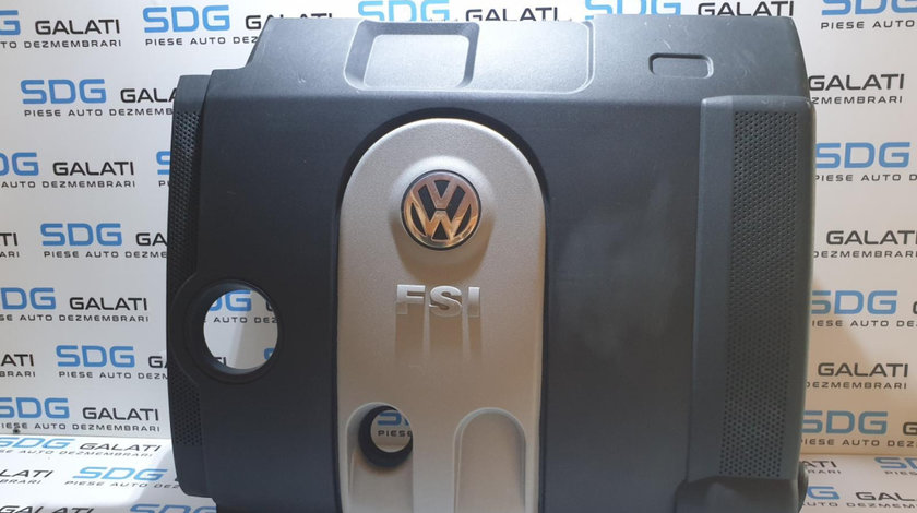Capac Antifonare Protectie Motor cu Carcasa Filtru Aer Volkswagen Touran 1.6 FSI BAG BLP BLF 2003 - 2010 Cod 03C129607N