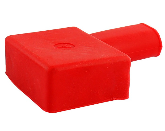 Capac Borna Baterie Plus Din Plastic Rosu Amio Rosu 02312