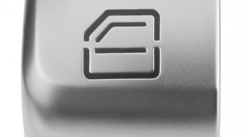Capac Buton Geam Stanga Bloc Comenzi Geamuri Compatibil Sofer Mercedes-Benz C-Class W205 2014→ Crom C00136