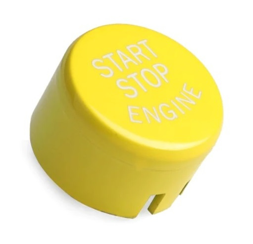 Capac Buton Start-Stop Compatibil Bmw X3 F25 2011-2016 SSV-8006 Galben