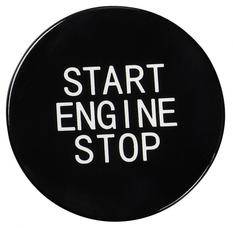 Capac Buton Start-Stop Compatibil Bmw X5 G05 2018→ SSV-8046 Negru