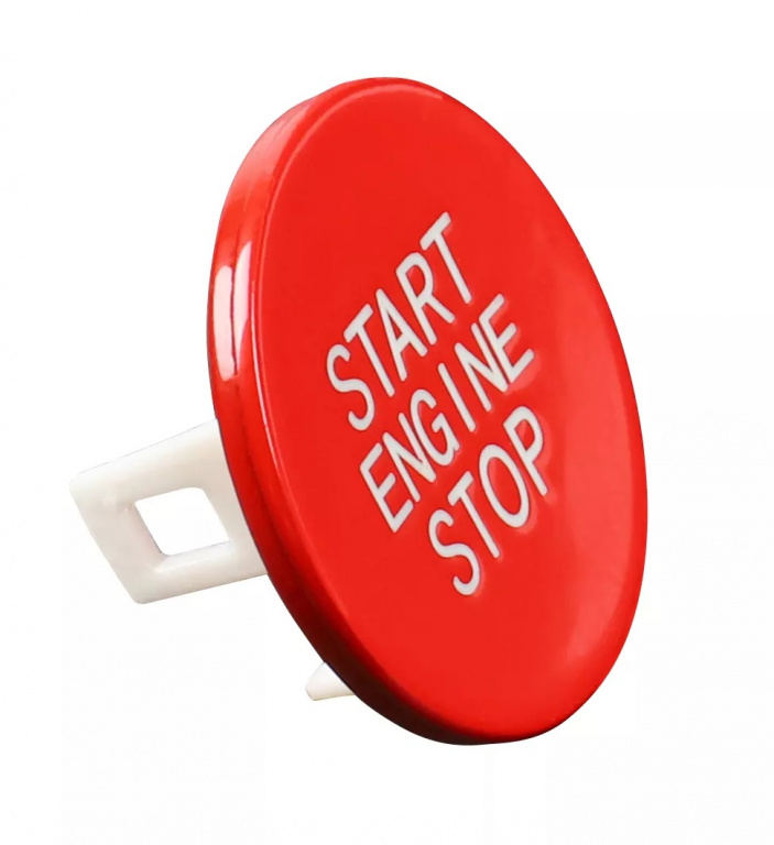 Capac Buton Start-Stop Compatibil Bmw X5 G05 2018→ SSV-8046 Rosu