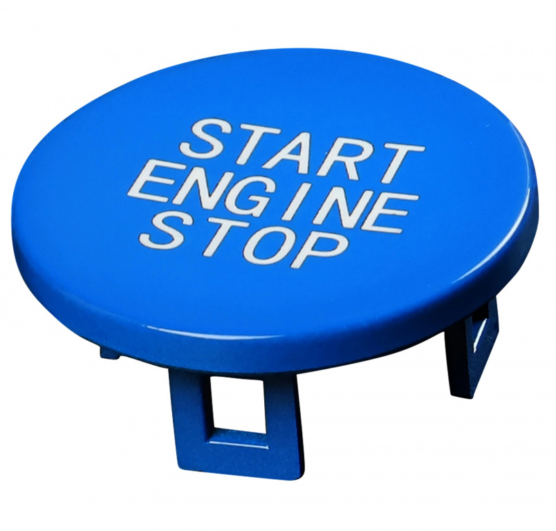 Capac Buton Start-Stop Compatibil Bmw X7 G07 2019→ SSV-8046 Albastru
