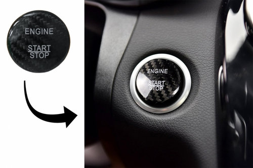 Capac Buton Start-Stop Compatibil Cu Mercedes-Benz A-Class W176 2012-2017 B-Class W246 2012-2017 C-C...