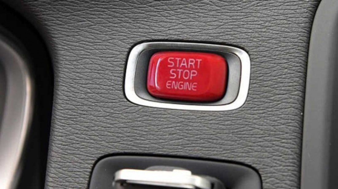 Capac Buton Start-Stop Compatibil Volvo V40 2013-2019 SSV-8037 Albastru