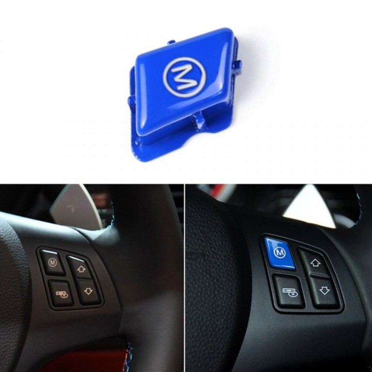 Capac Buton Volan Bmw Seria 3 E93 2006-2013 M 8026 Albastru