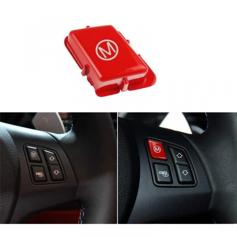 Capac Buton Volan Bmw Seria 3 E93 2006-2013 M 8026 Rosu