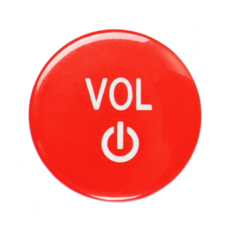 Capac Buton Volum Compatibil Bmw Seria 3 G21 2019→ 8057 Rosu