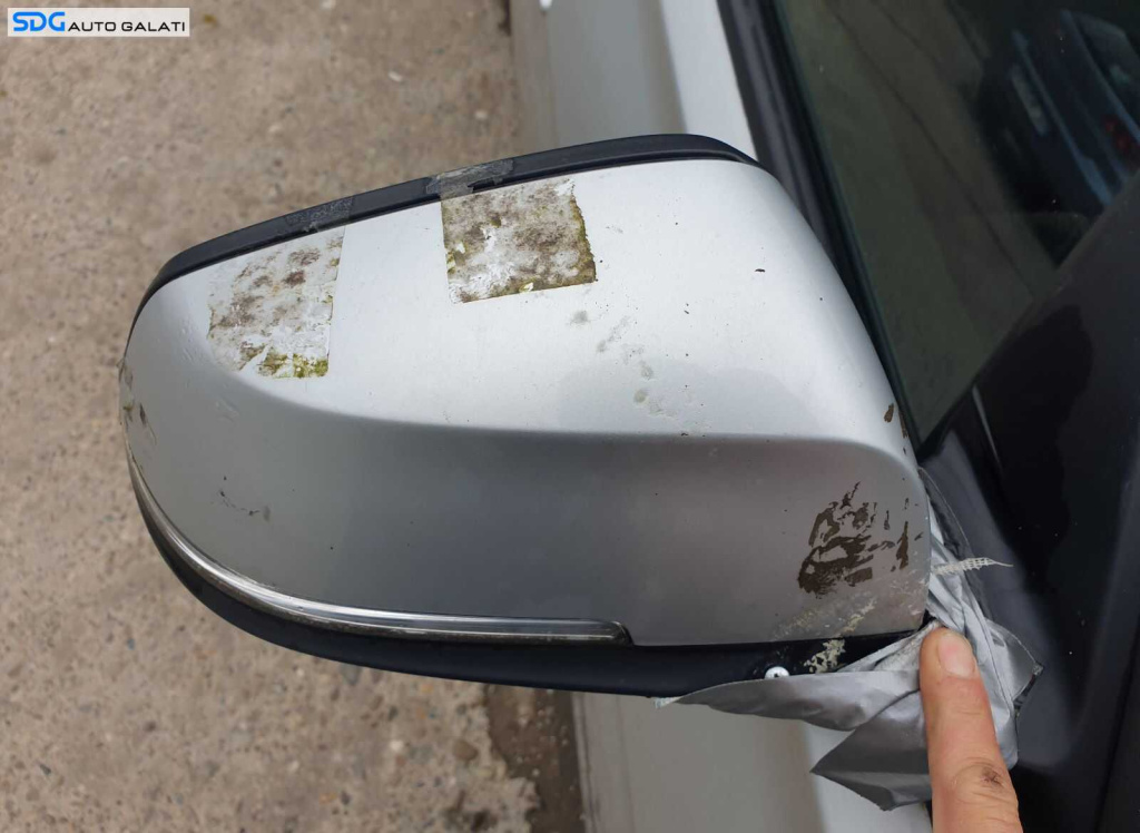 Capac Carcasa Oglinda Dreapta BMW Seria 3 F30 2011 - 2019 Culoare A83 Glacier-Silber Metallic [0214]