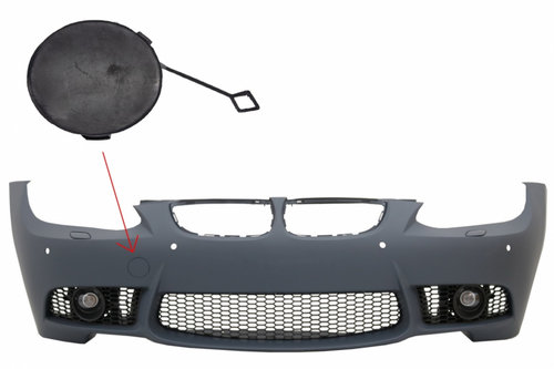 Capac Carlig Bara Fata compatibil cu BMW Seria 3 E90 E91 (2004-2011) E92 E93 M3 (2006-2009) M3 Desig...