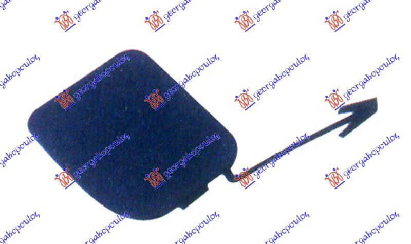 Capac Carlig de Remorcare Bara Spate Honda Civic Sedan 2016 2017 2018 2019 2020 2021