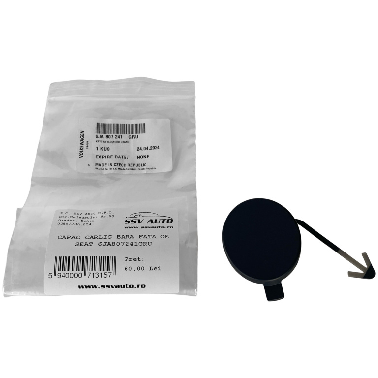 Capac Carlig Remorcare Bara Fata Oe Seat Toledo 4 2012-2019 6JA807241GRU