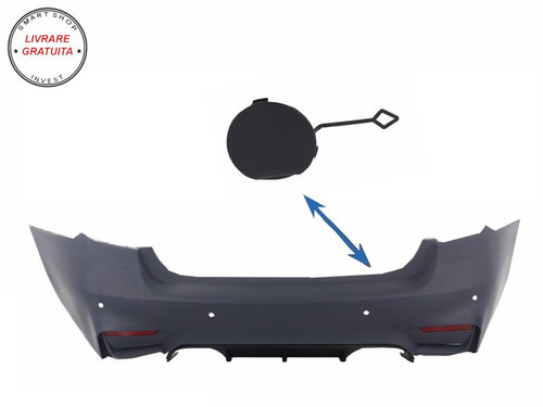 Capac Carlig Remorcare Bara Spate BMW Seria 3 F30 (2011-up) M3 M-tech Design