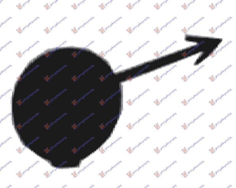 Capac Carlig Remorcare - Peugeot 207 2006 , 7414.Py