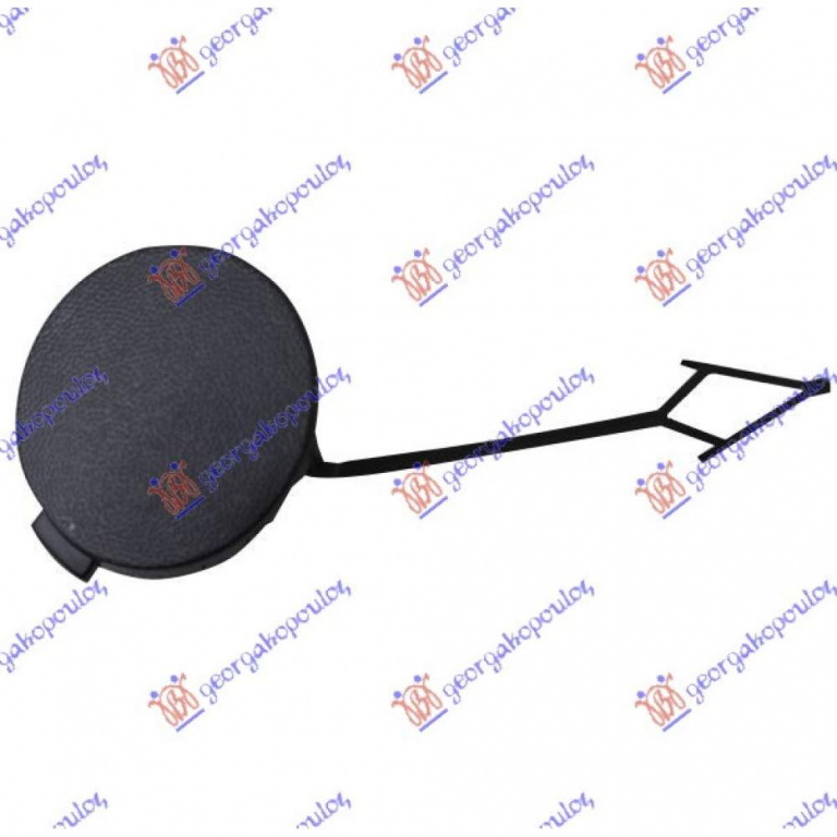 Capac Carlig Remorcare - Vw Caddy 2015 , 2k5807441agru