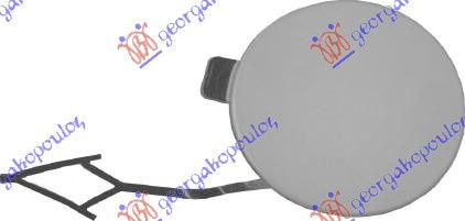 Capac Carlig Remorcare - Vw Touran 2015 , 5ta807241gru