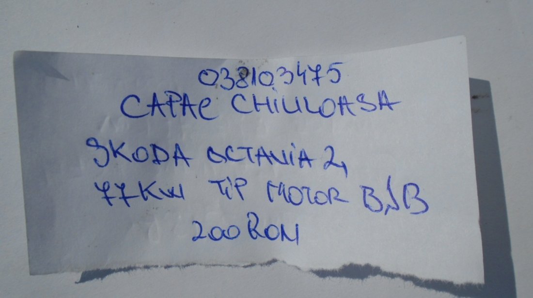 Capac chiuloasa skoda octavia 2 tip motor bjb kw77 cod 038103475